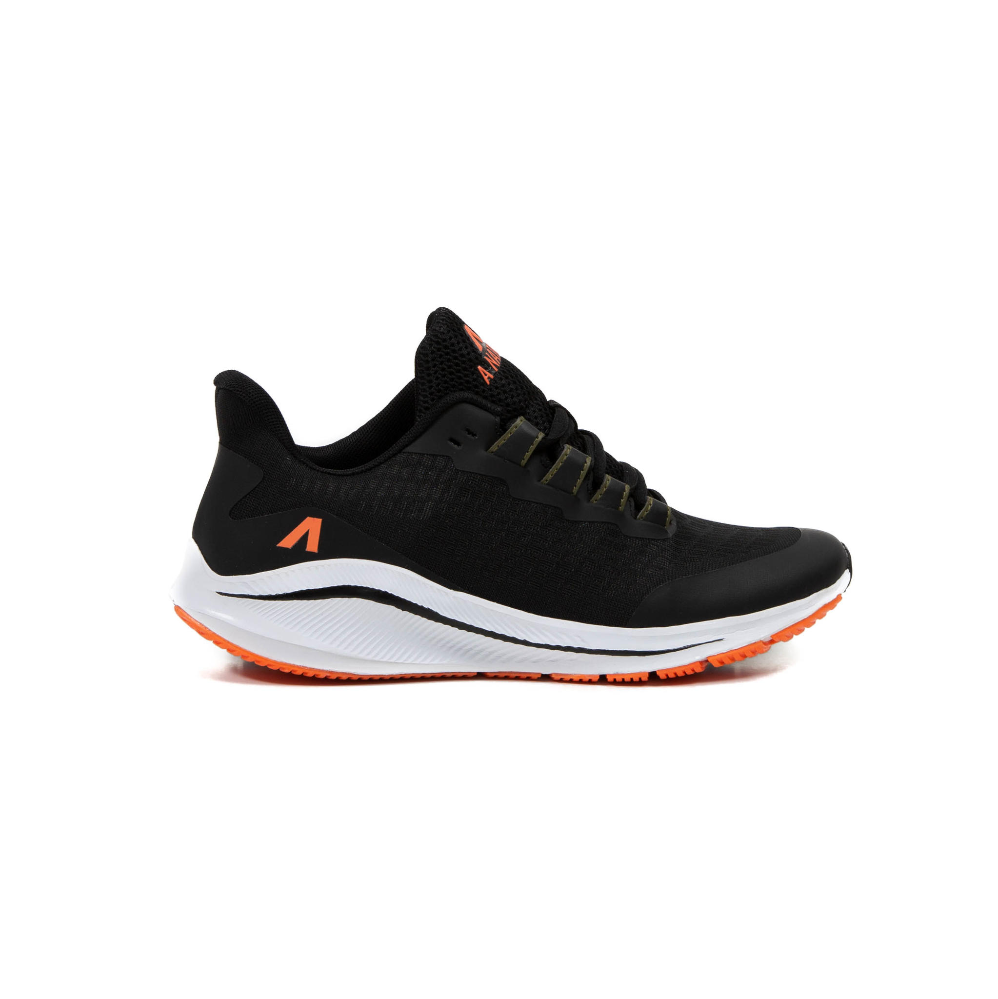 ALPHA MOTION- BLACK-ORANGE (M)