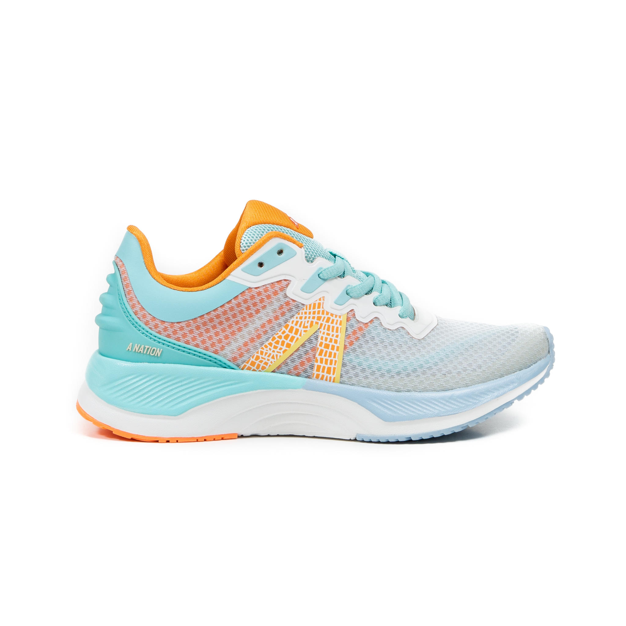FIREBALL- WHITE-ORANGE (W)