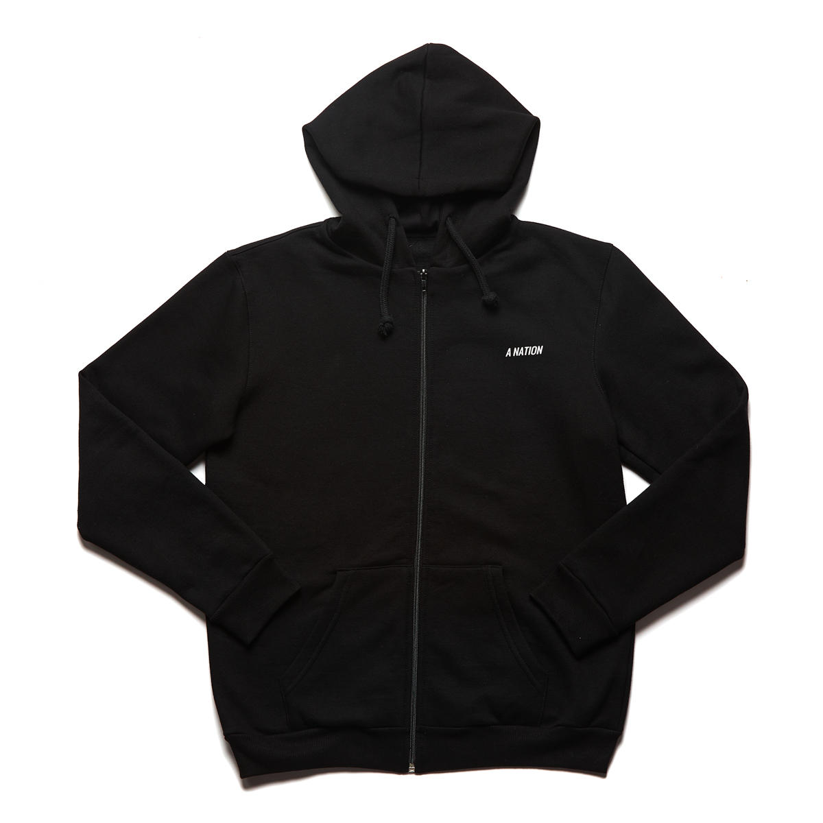 CAMPERA BASIC HOODIE BLACK (W)