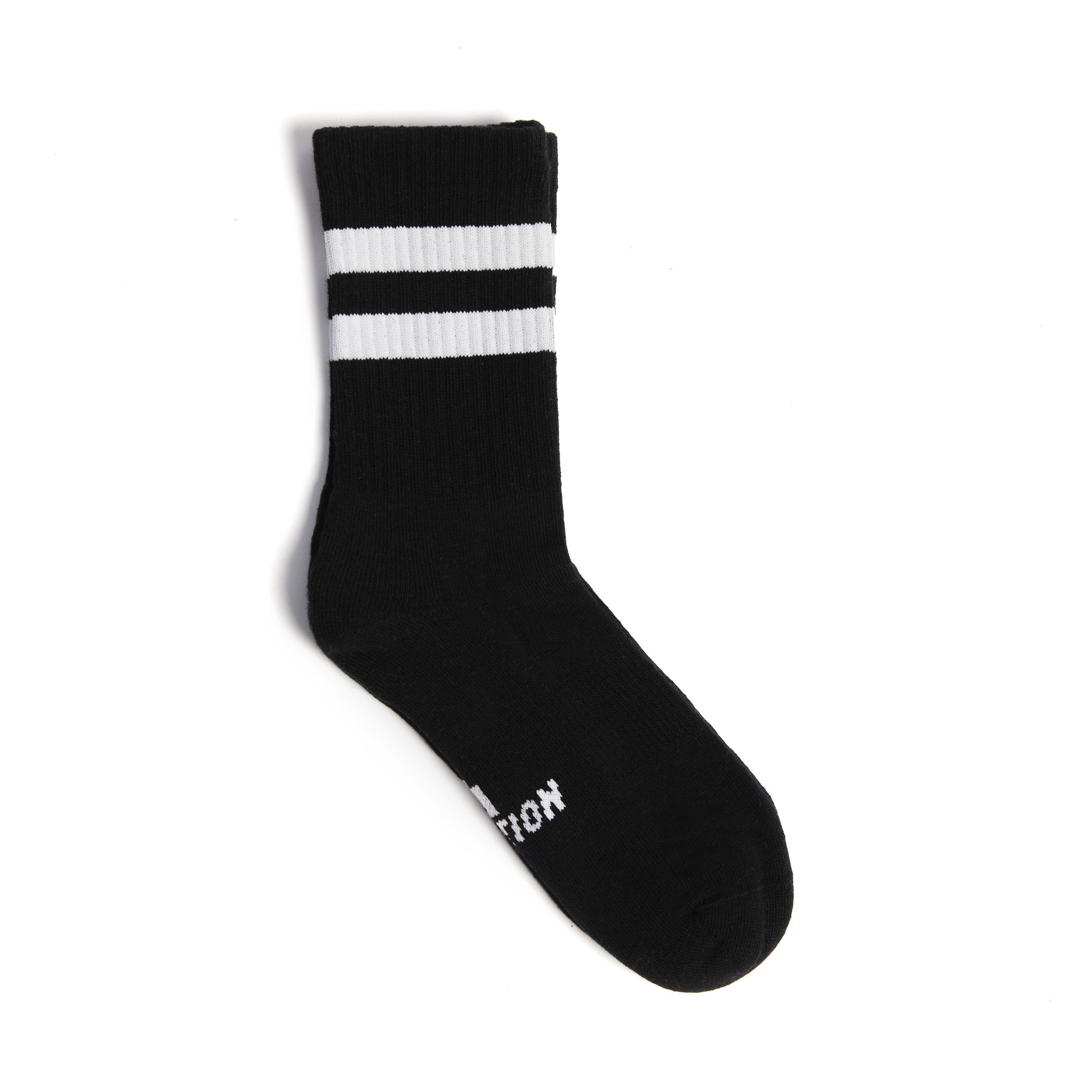 MEDIAS SPORTS CREW STRIPES (M) - PACK BLACK