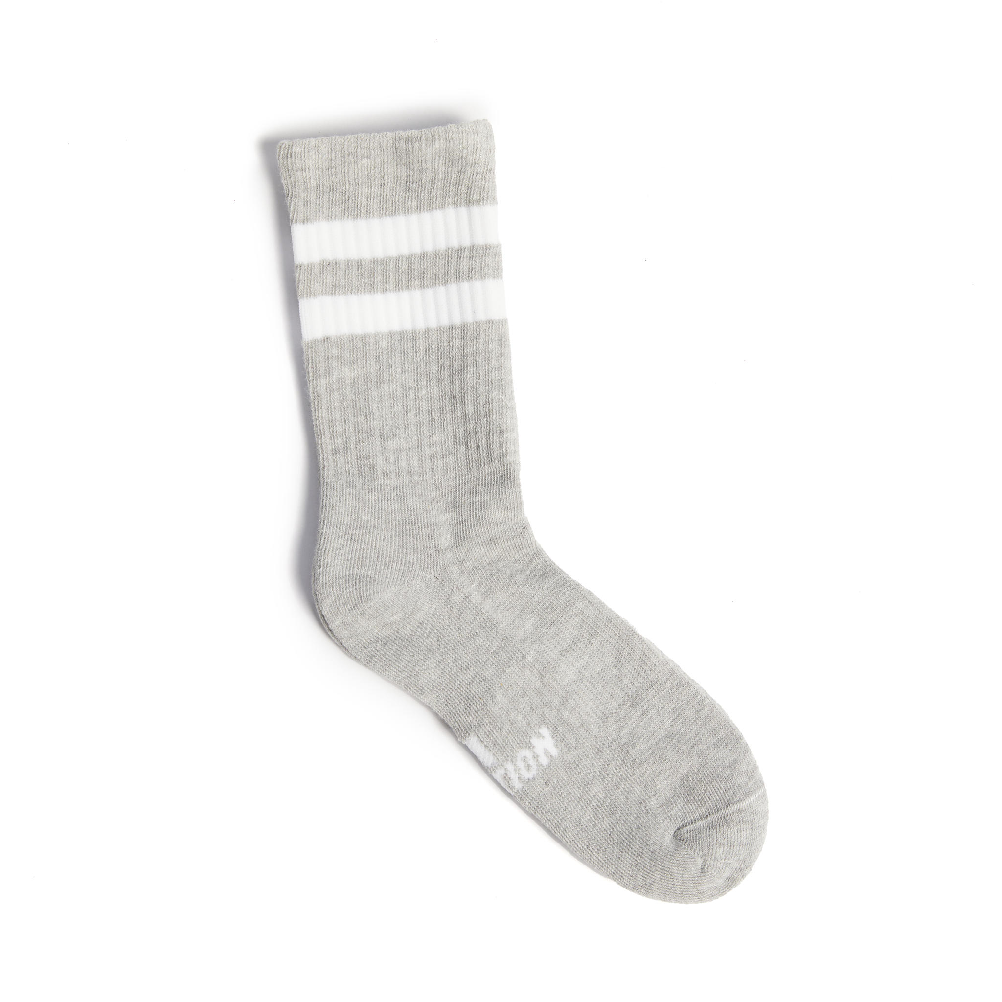 MEDIAS SPORTS CREW STRIPES (M) - PACK GREY MELANGE