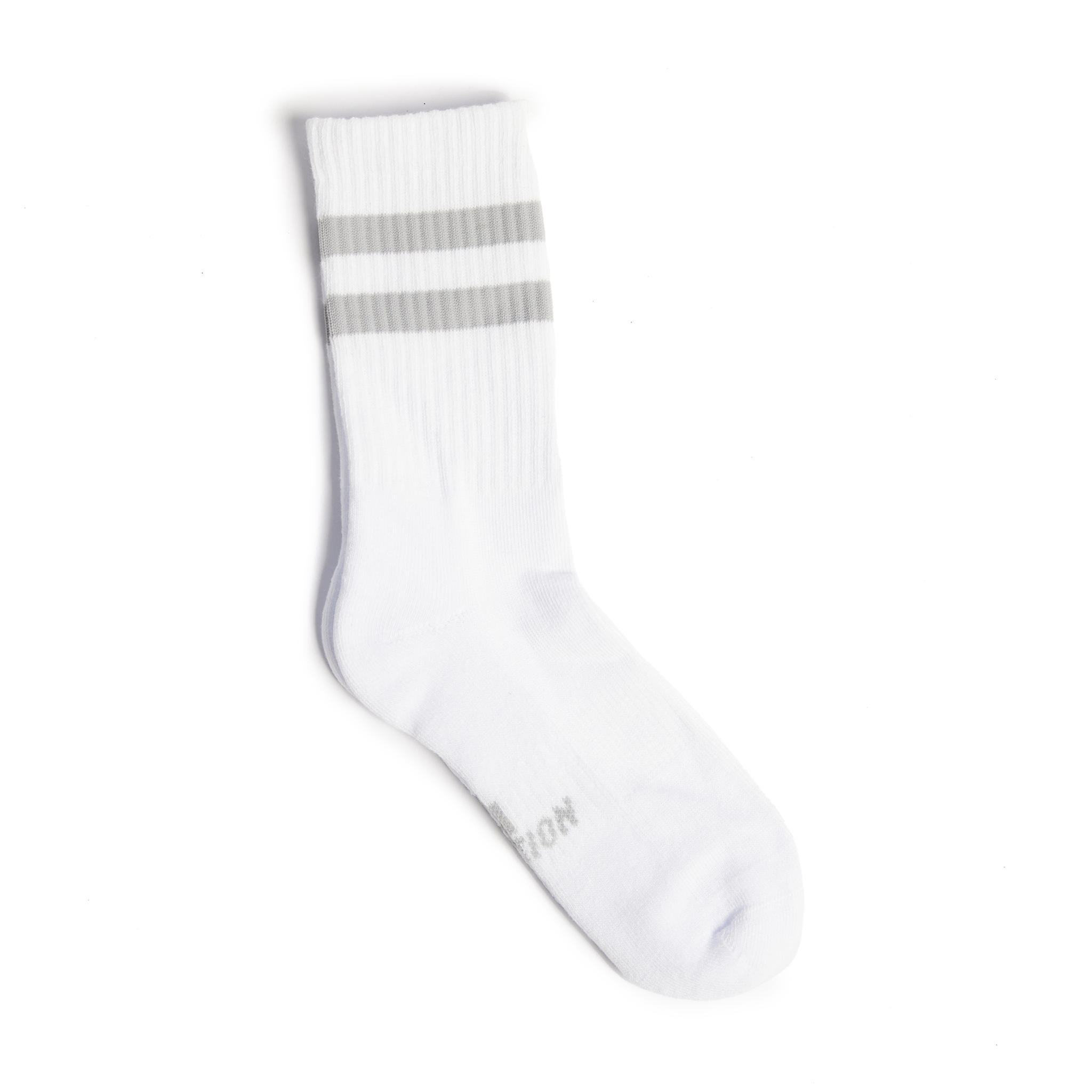 MEDIAS SPORTS CREW STRIPES (W) - PACK WHITE