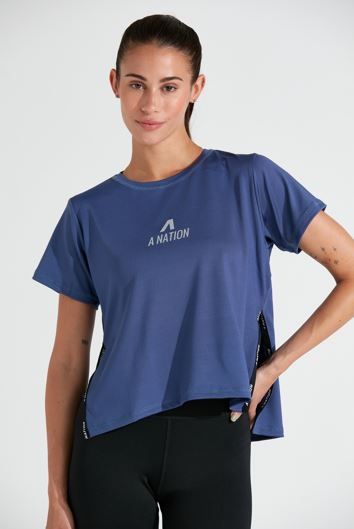 REMERA ATRIX (W) - BLUE