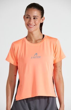 REMERA ATRIX (W) - ORANGE