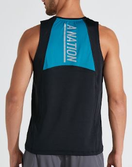 MUSCULOSA POLUX (M) - BLACK/BLUE